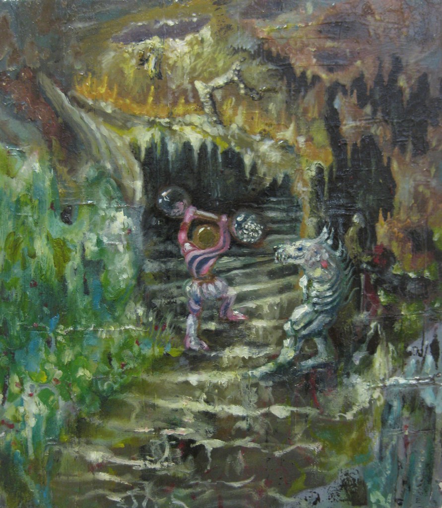 il peso redux (from 2010)-2013-35x25 cm-olio su tela