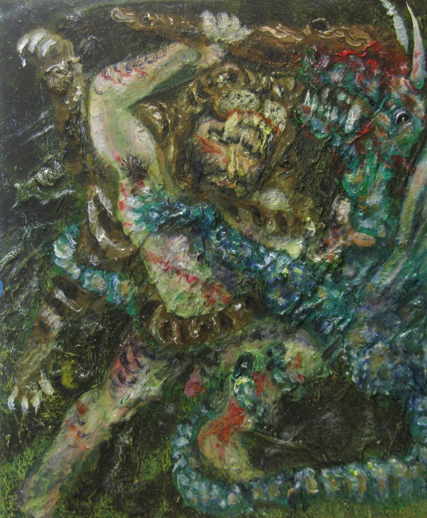 ercole- 2013- 30x25 cm-olio su tela