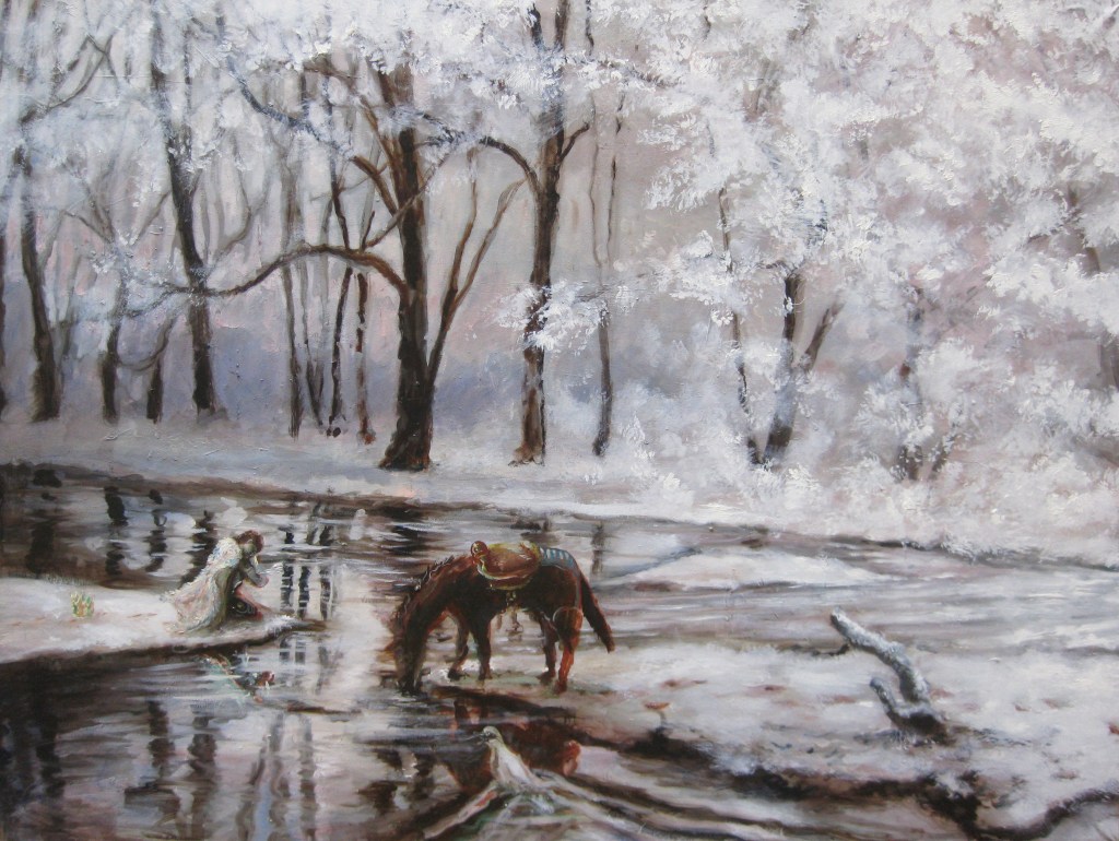 il momento in cui Sir Mc Donald sargent Pepper realizzo di avere sbagliato tutto, proprio tutto- 2014- 150x120 cm