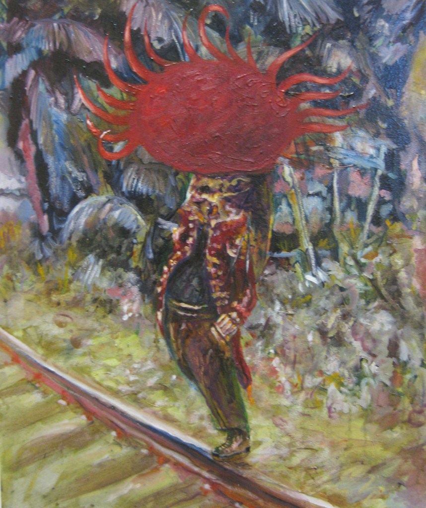 il suicida-2013-60x50 cm- olio su tela